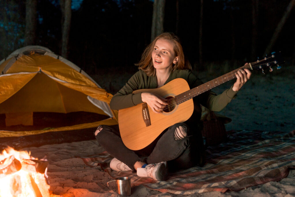 chansons sur le camping