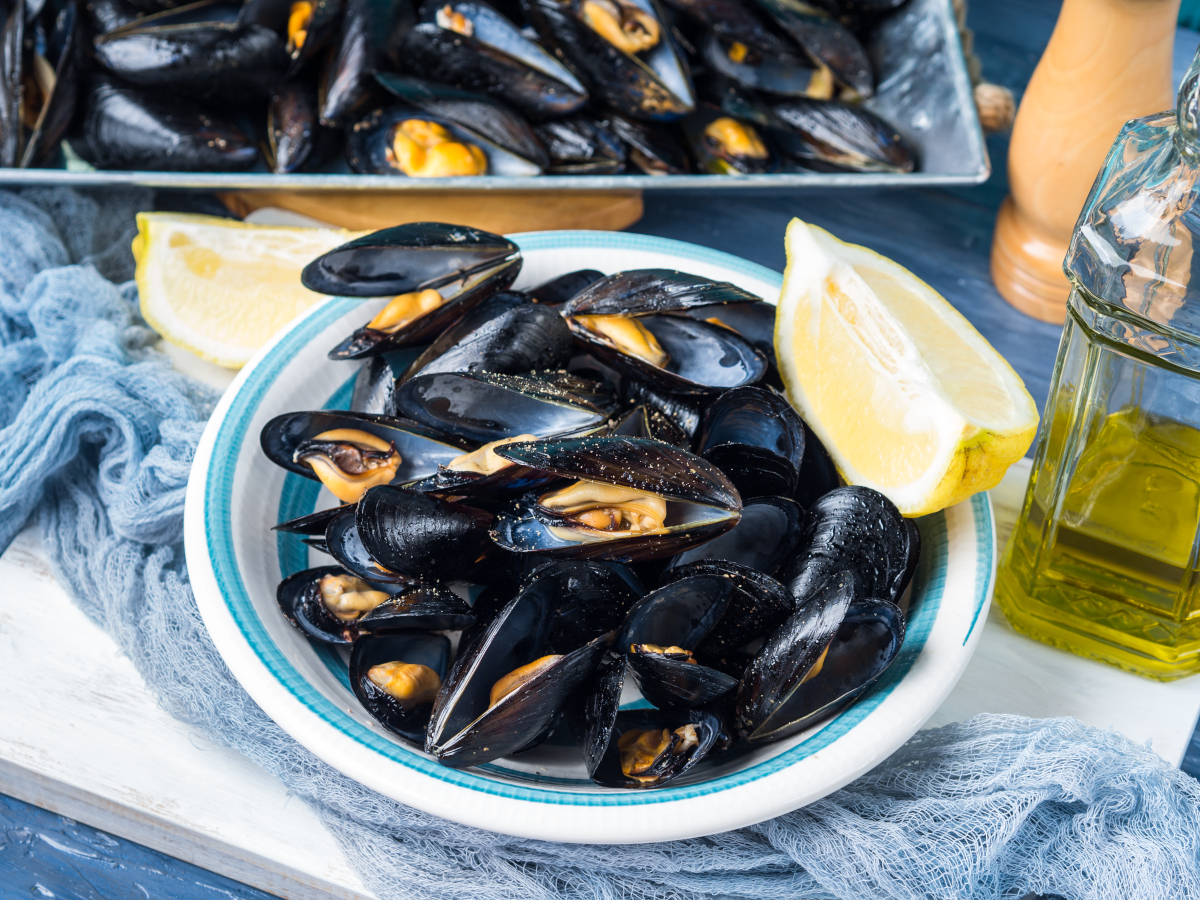 réchauffer des moules