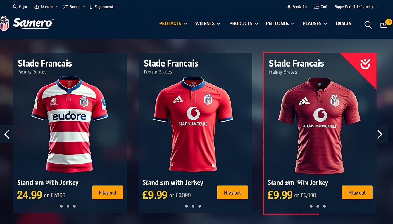 découvrez les meilleures astuces pour acheter des maillots de rugby stade français à prix réduit en ligne. ne manquez pas nos conseils pour dénicher des bonnes affaires et soutenir votre équipe favorite avec style.