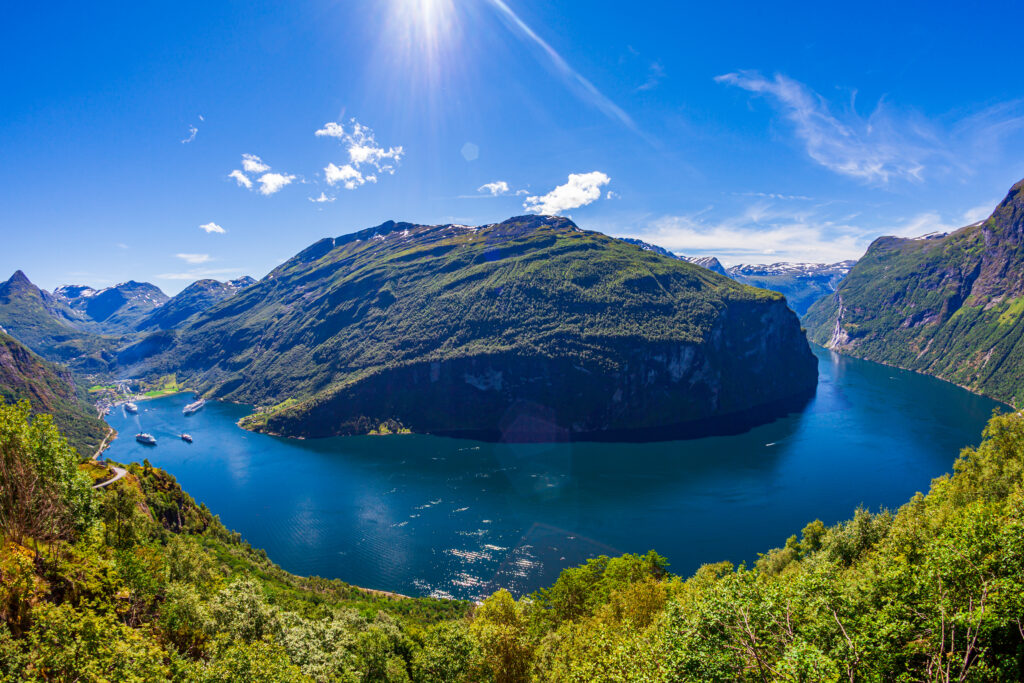 Le geirangerfjord