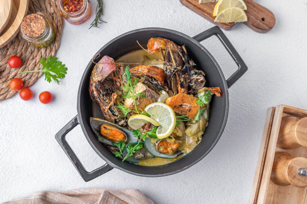 ragoût de fruits de mer irlandais