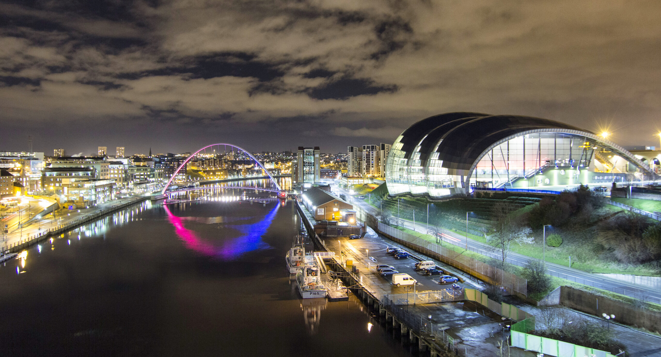 nuit à Glasgow