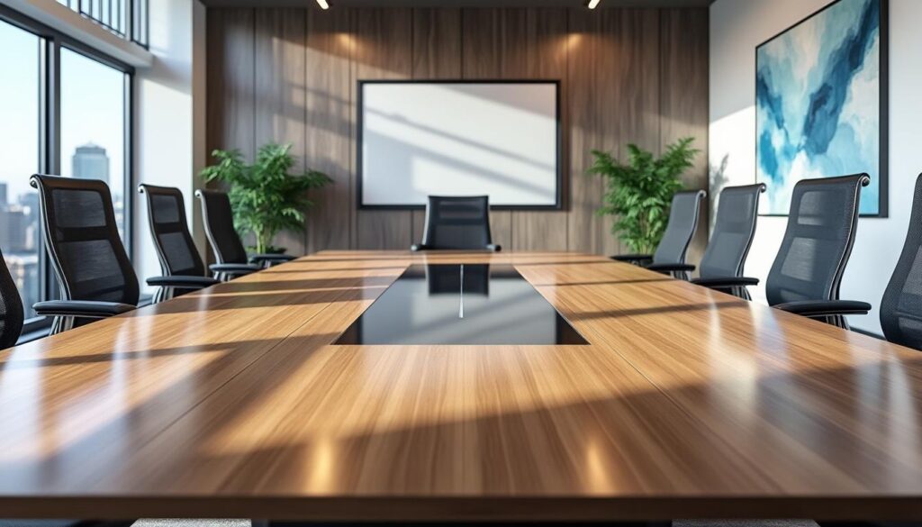 découvrez les meilleures astuces pour choisir une table de réunion professionnelle idéale, garantissant confort et efficacité lors de vos conférences et réunions d'affaires.