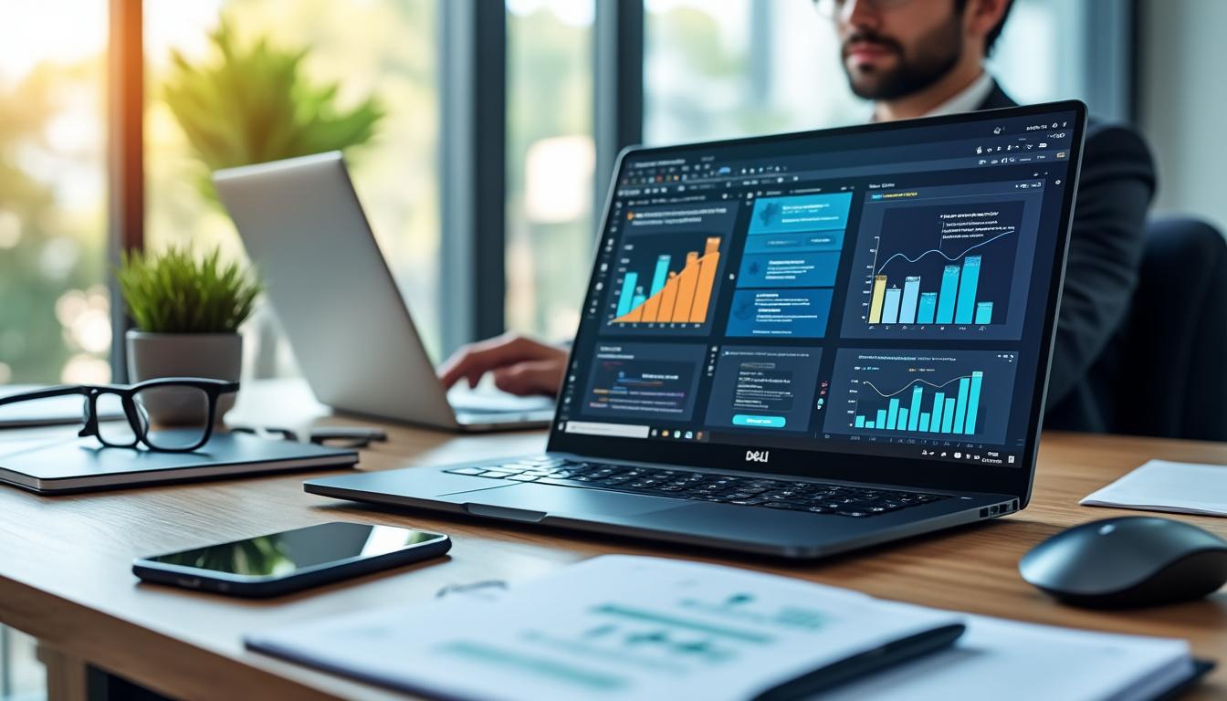 découvrez comment l'ordinateur portable dell 15 pouces professionnel booste votre productivité au travail grâce à ses performances fiables, sa portabilité idéale et ses fonctionnalités adaptées aux besoins des professionnels.