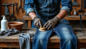 découvrez nos conseils pratiques pour entretenir vos jeans de travail pour homme et prolonger la durée de vie de vos vêtements robustes et confortables.