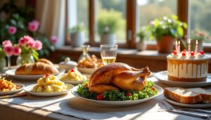 découvrez des recettes faciles et rapides pour préparer un repas festif et délicieux à l'occasion d'un joyeux anniversaire pour votre beau-frère.