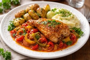 découvrez comment choisir l'accompagnement parfait de pommes de terre pour sublimer votre poulet basquaise et régaler vos papilles.