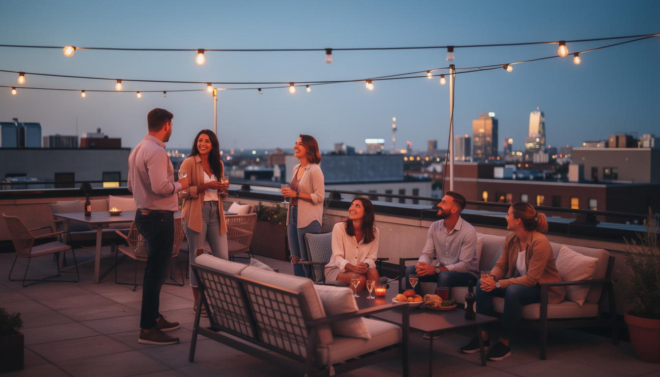 découvrez les bienfaits d'une soirée sur un rooftop pour déstresser, profiter d'une vue imprenable et s'amuser entre amis dans une ambiance conviviale.