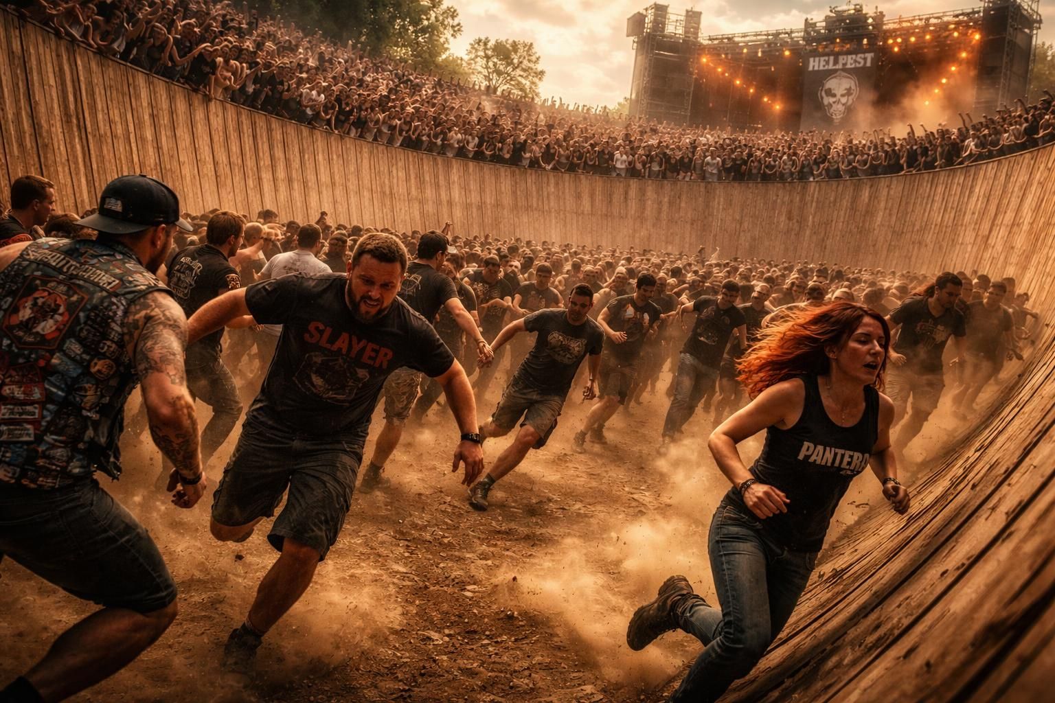 découvrez comment le wall of death au hellfest crée une expérience unique de communion et d'énergie partagée entre les festivaliers, renforçant l'esprit de communauté et la passion pour la musique.