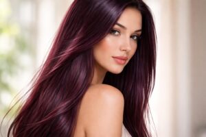 découvrez la coloration aubergine pour cheveux, l'option idéale pour sublimer et raviver la beauté des brunettes avec une touche élégante et tendance.