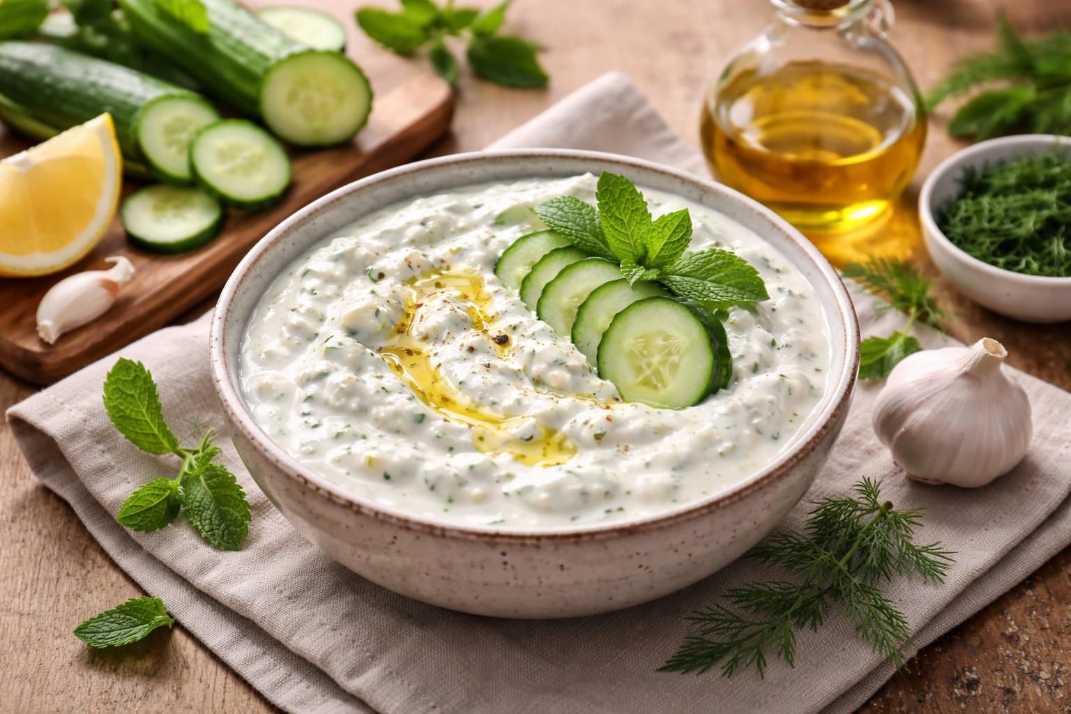 découvrez l'art de présenter le tzatziki avec les astuces et conseils exclusifs de la maison tonbonbon.fr pour sublimer ce classique grec.