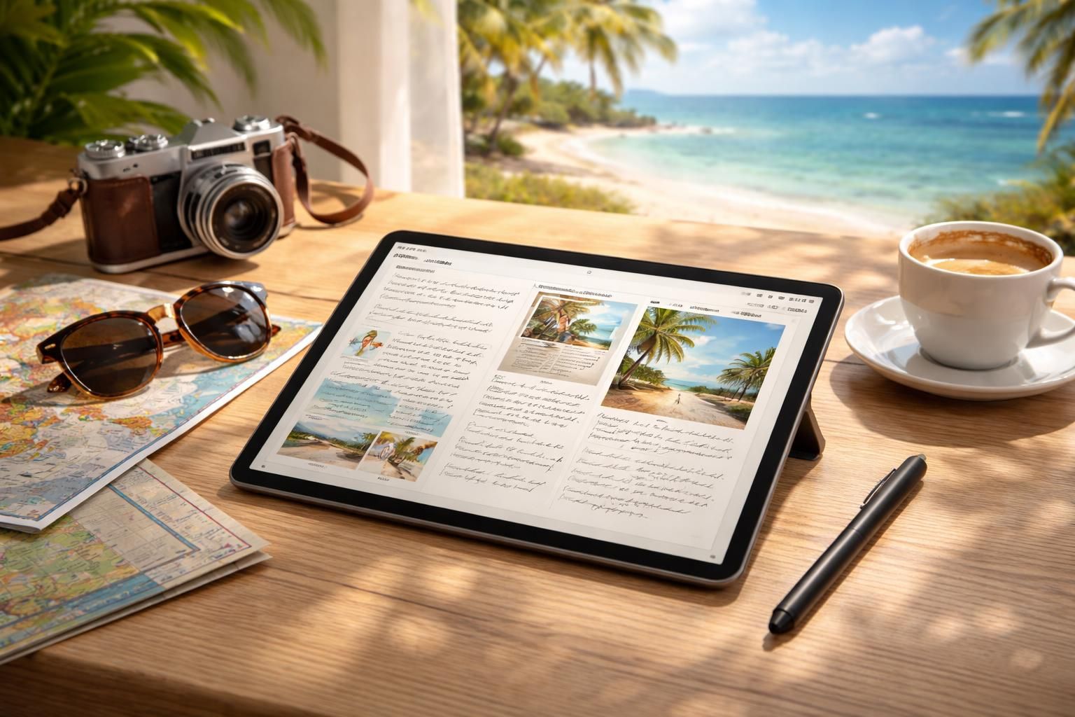 découvrez comment immortaliser vos souvenirs de vacances avec un carnet de voyage numérique sur tablette samsung. facile, pratique et innovant pour garder toutes vos aventures à portée de main.