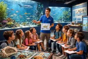 découvrez les activités éducatives proposées à l'aquarium de lacanau, spécialement conçues pour les écoles afin de sensibiliser les élèves à la vie marine et à la protection de l'environnement.