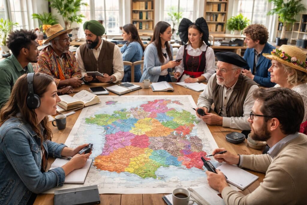 découvrez une enquête approfondie sur les dialectes parlés par les habitants de chaque région et province, révélant la richesse linguistique de la france.