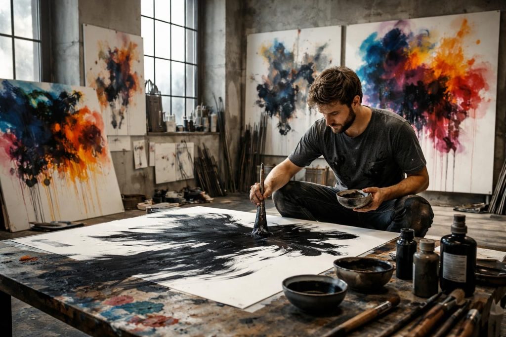 découvrez les secrets de l'encrage et de l'ancrage dans le monde de l'art contemporain, et explorez comment ces techniques influencent la création artistique moderne.